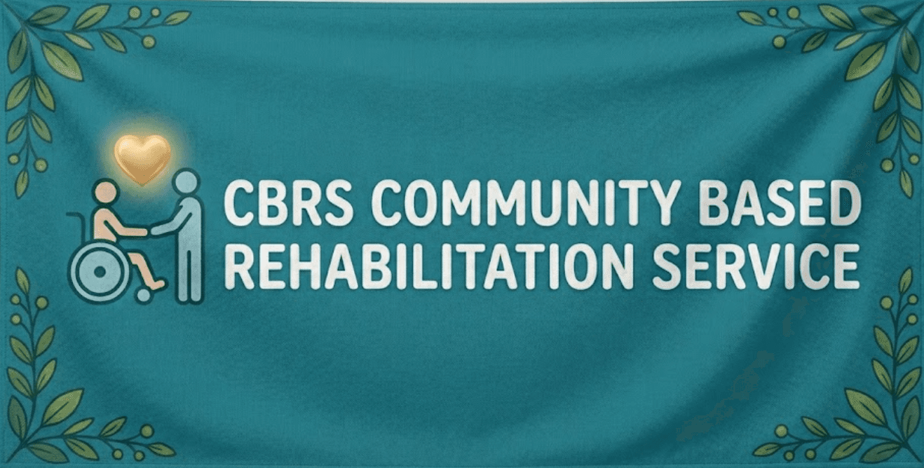 CBRS Nepal team and community members standing together
